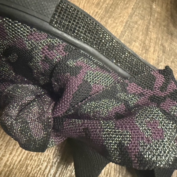 bernie mev. Size 9.5 (40) “Sparkle Serenity” Women's Purple and Black Shoes MINT - Picture 16 of 16